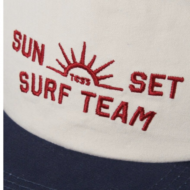 TCSS キャップ sun set surf team