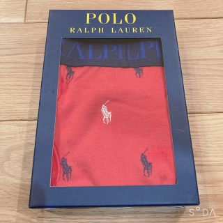 ポロラルフローレン(POLO RALPH LAUREN)の【花火様専用】ラルフローレン　ボクサーパンツ　レッド　M(ボクサーパンツ)