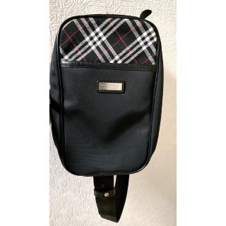 バーバリーブラックレーベル(BURBERRY BLACK LABEL)の【送料無料】バーバリーブラックレーベル　ボディバッグ　黒(ボディーバッグ)