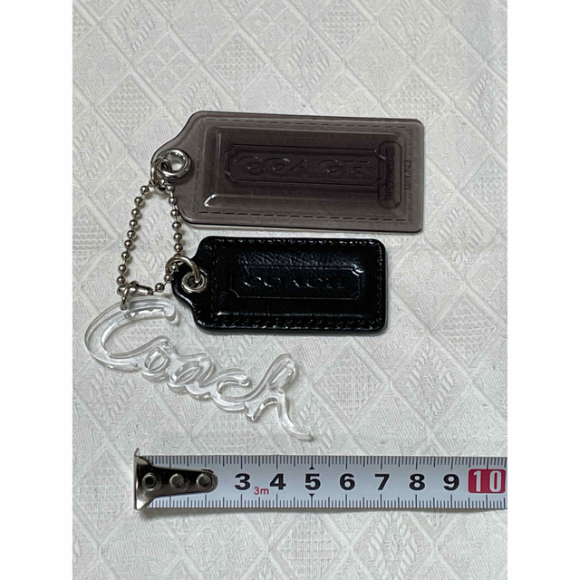 COACH(コーチ)の【COACH】コーチ チャーム ３点セット ハンドメイドのファッション小物(バッグチャーム)の商品写真