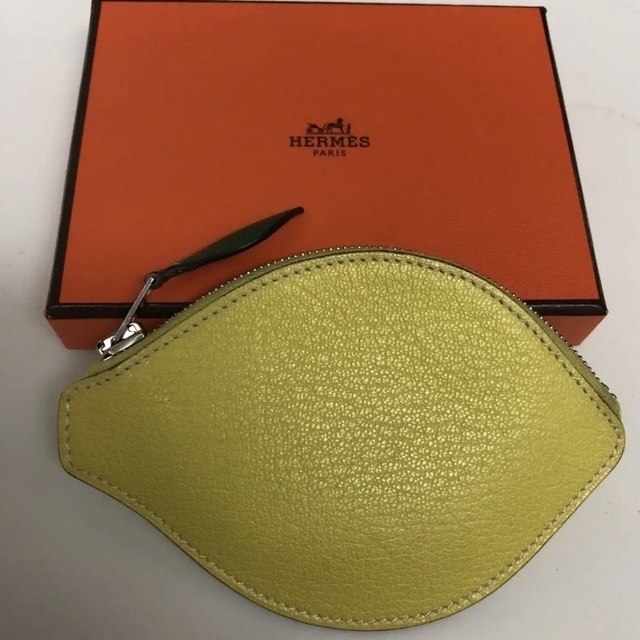 Hermes(エルメス)のエルメス　希少　レモン　コインケース　フルッティ レディースのファッション小物(コインケース)の商品写真