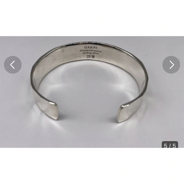garni ブレスレット バングル シルバー 売り切れ必至! www.gold-and
