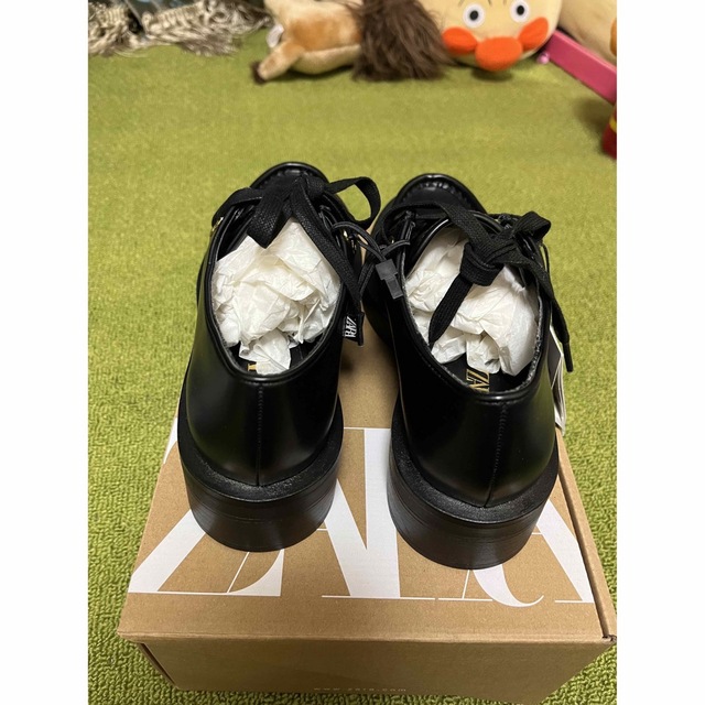 ZARA(ザラ)のZARA  LACE-UP DERBY SHOES レディースの靴/シューズ(ローファー/革靴)の商品写真