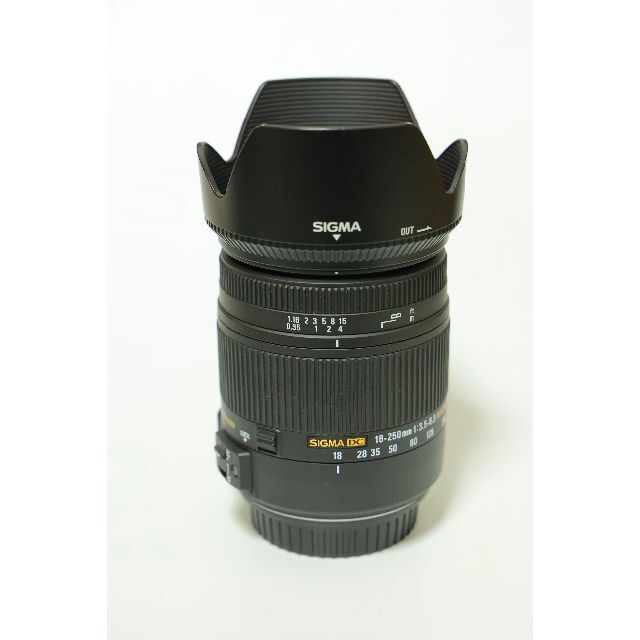 SIGMA(シグマ)のSIGMA 18-250mm F3.5-6.3 DC MACRO CANON用 スマホ/家電/カメラのカメラ(レンズ(ズーム))の商品写真