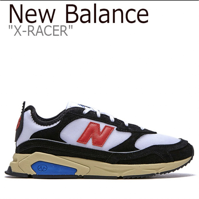 New Balance(ニューバランス)のニューバランス Xｰレーサー 黒 メンズの靴/シューズ(スニーカー)の商品写真