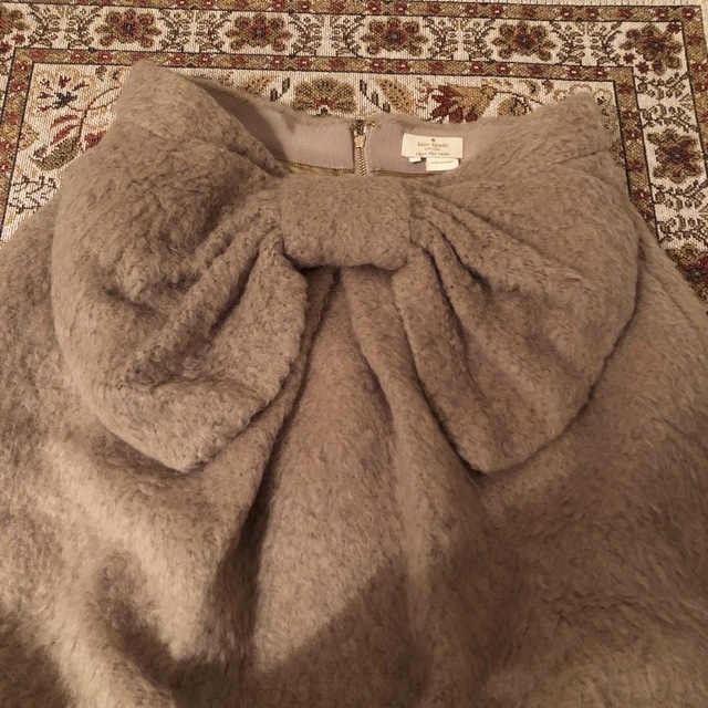 Lochie(ロキエ)のkate spade wool ribbon  skirt🎀 レディースのスカート(ひざ丈スカート)の商品写真