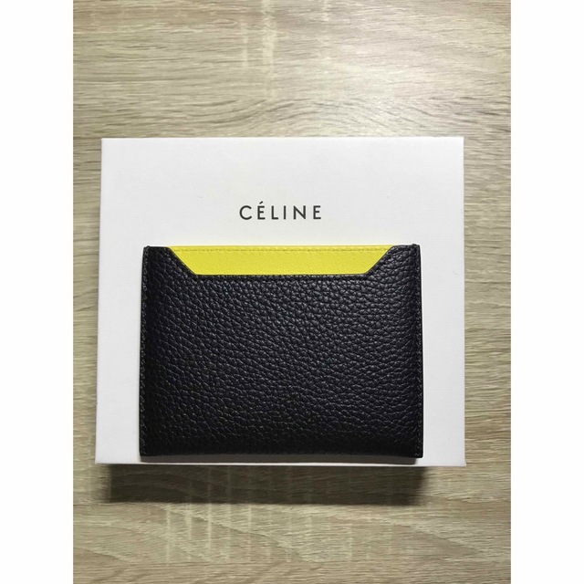 CELINE  箱付き　三つ折り財布　バイカラー