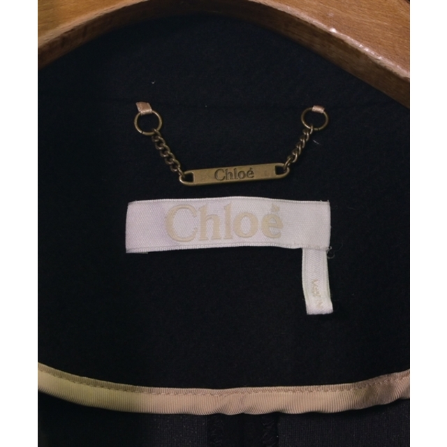 Chloe(クロエ)のChloe クロエ コート（その他） 34(XXS位) 黒 【古着】【中古】 レディースのジャケット/アウター(その他)の商品写真