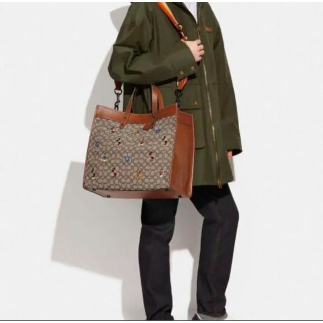 COACH - 【未使用】限定モデル コーチxディズニー フィールド トート