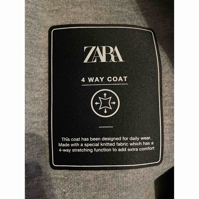 ZARA(ザラ)のZARA チェスターコート メンズのジャケット/アウター(チェスターコート)の商品写真