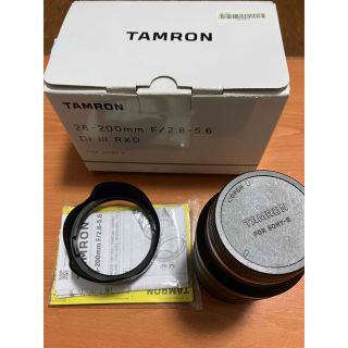 タムロン(TAMRON)のタムロン　28-200mm F/2.8-5.6 Di III RXD  美品(レンズ(ズーム))