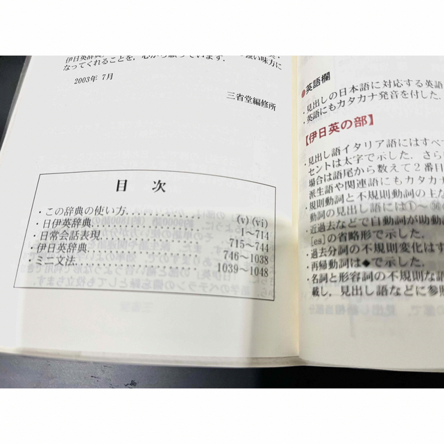 デイリ－日伊英・伊日英辞典 エンタメ/ホビーの本(語学/参考書)の商品写真