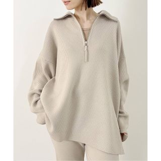 アパルトモンドゥーズィエムクラス(L'Appartement DEUXIEME CLASSE)の【GOOD GRIEF!】Knit Zipped Pullover(ニット/セーター)