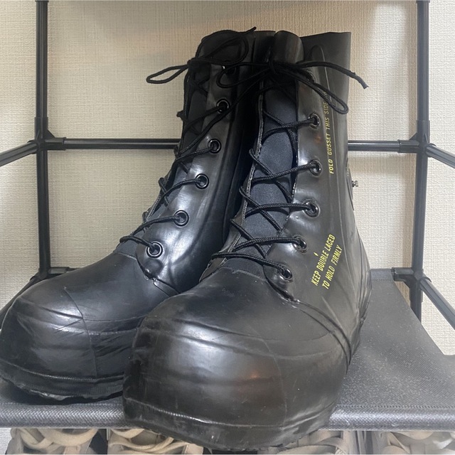 ブーツミッキーマウスブーツ　バニーブーツ　vintage military boots