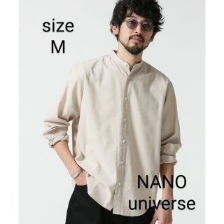 ナノユニバース(nano・universe)のT/C SORONAバンドカラーシャツ(シャツ)