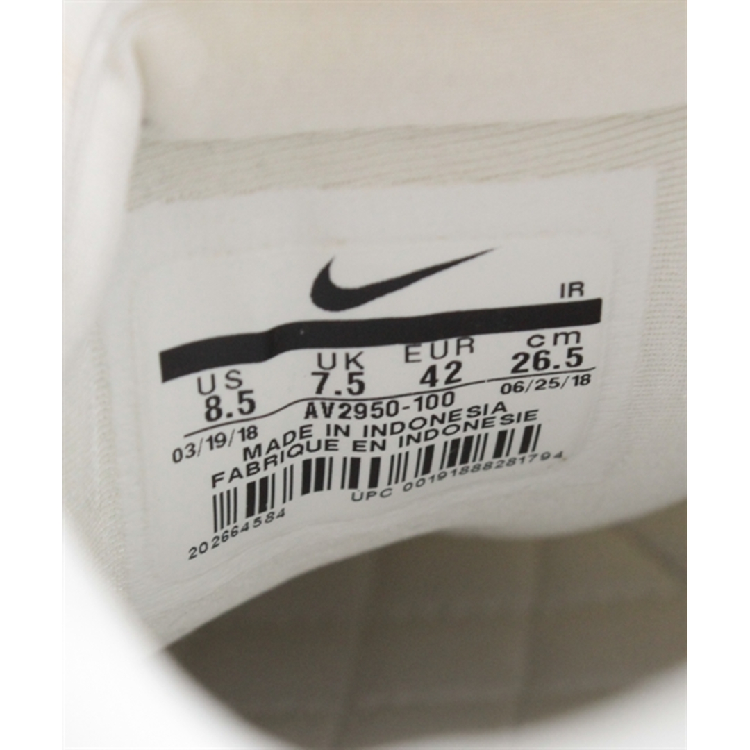 NIKE(ナイキ)のNIKE ナイキ スニーカー 26.5cm 白xグレー 【古着】【中古】 メンズの靴/シューズ(スニーカー)の商品写真