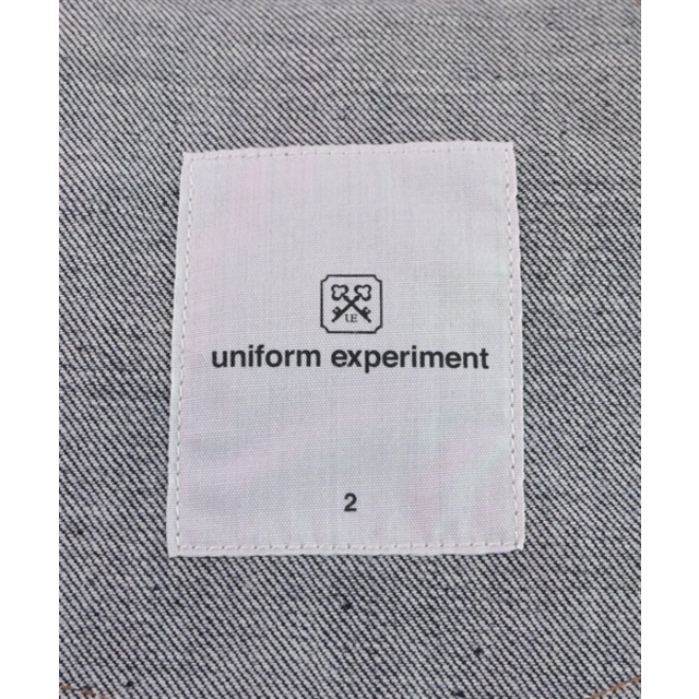 uniform experiment(ユニフォームエクスペリメント)のuniform experiment デニムジャケット 2(M位) 【古着】【中古】 メンズのジャケット/アウター(Gジャン/デニムジャケット)の商品写真