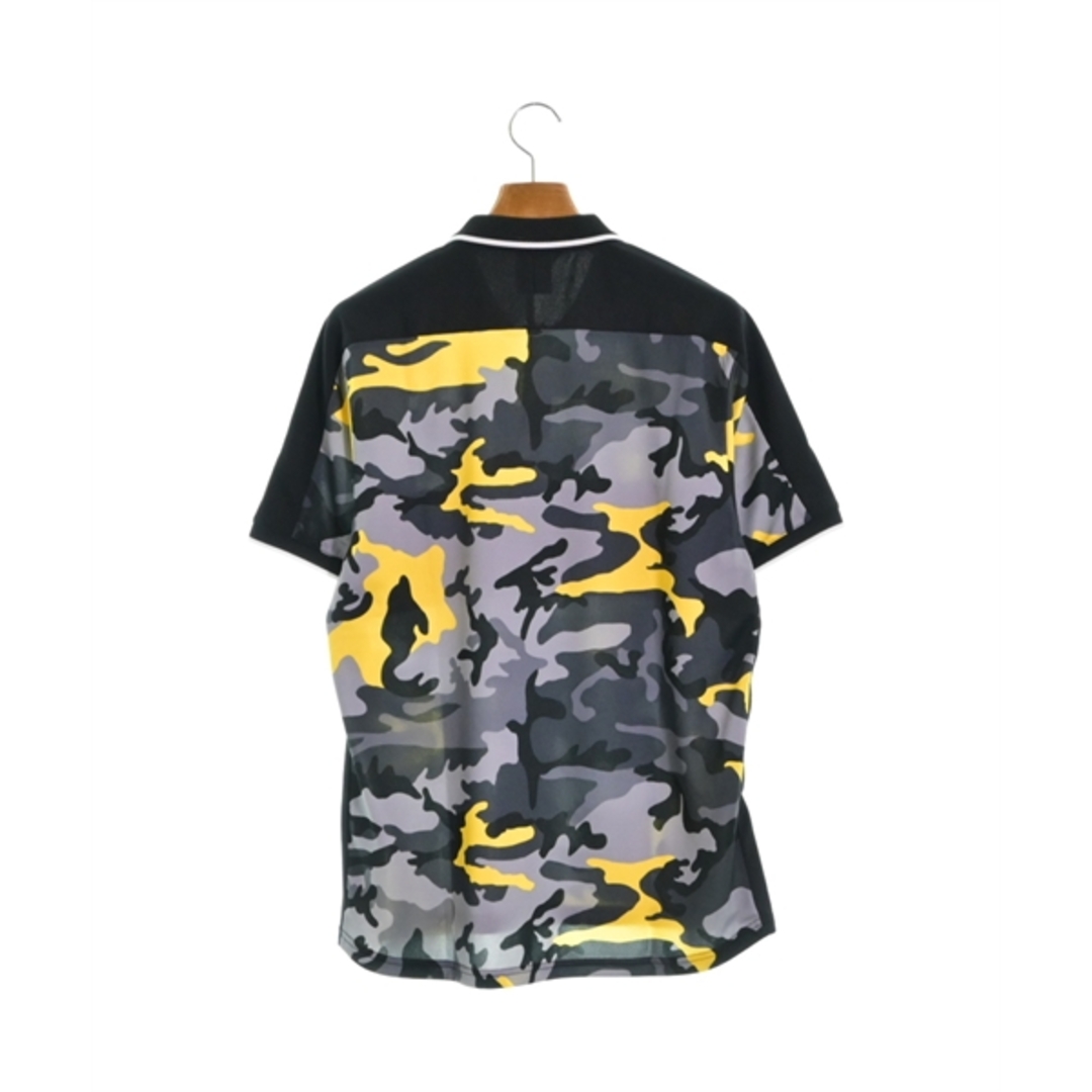 F.C.R.B エフシーアールビー ポロシャツ M 黒xグレーx黄(迷彩) 【古着】【中古】 - 1