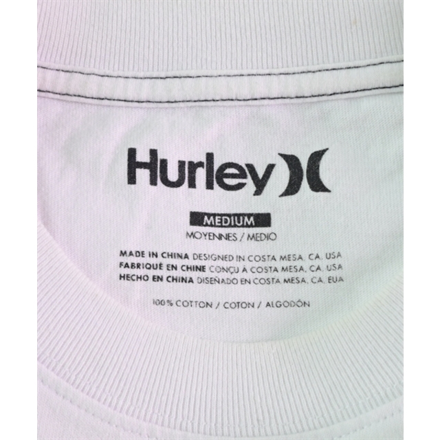 Hurley(ハーレー)のHurley ハーレー Tシャツ・カットソー M 白 【古着】【中古】 メンズのトップス(Tシャツ/カットソー(半袖/袖なし))の商品写真