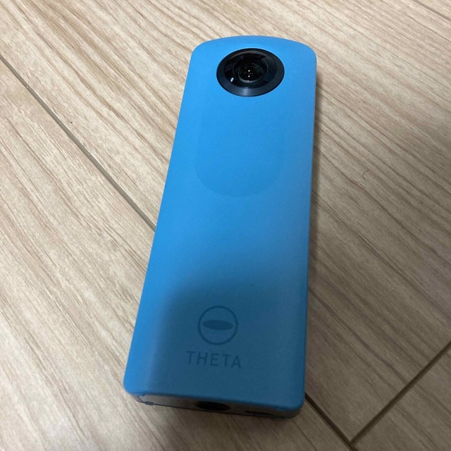 RICOH(リコー)のRICOH THETA SC BLUE &エクステンションアダプター スマホ/家電/カメラのカメラ(その他)の商品写真