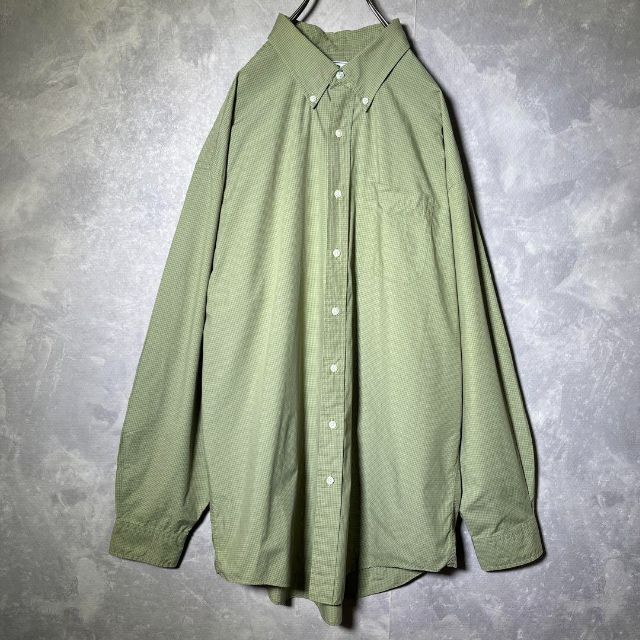 【ヴィンテージ】90s L.L.Bean チェック柄 長袖シャツ XXL 美品2