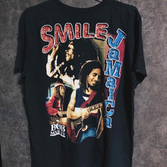 A$AP Rocky着用 BOB MARLEY RAP TEE  Rap Tee