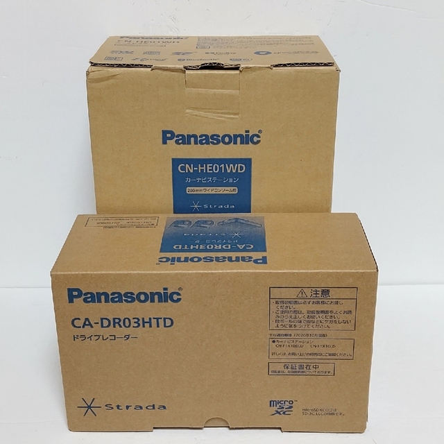 人気商品の Panasonic - Panasonic CN-HE01WD/CA-DR03HTDドラレコ