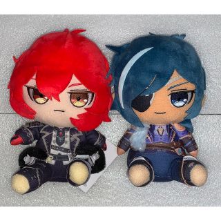 SEGA - 原神 おすわり ぬいぐるみ ディルック ガイア GiGO/セガ限定 2 ...