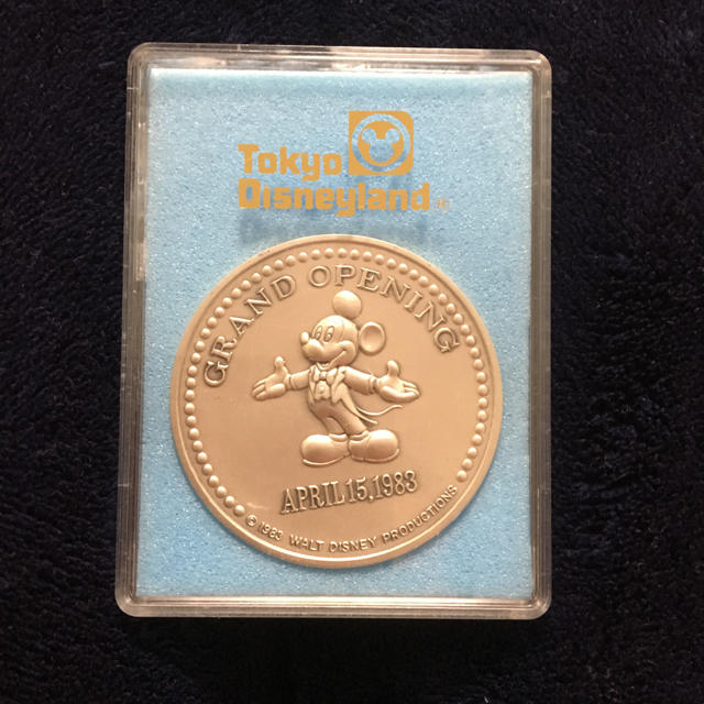 東京ディズニーオープン記念メダル