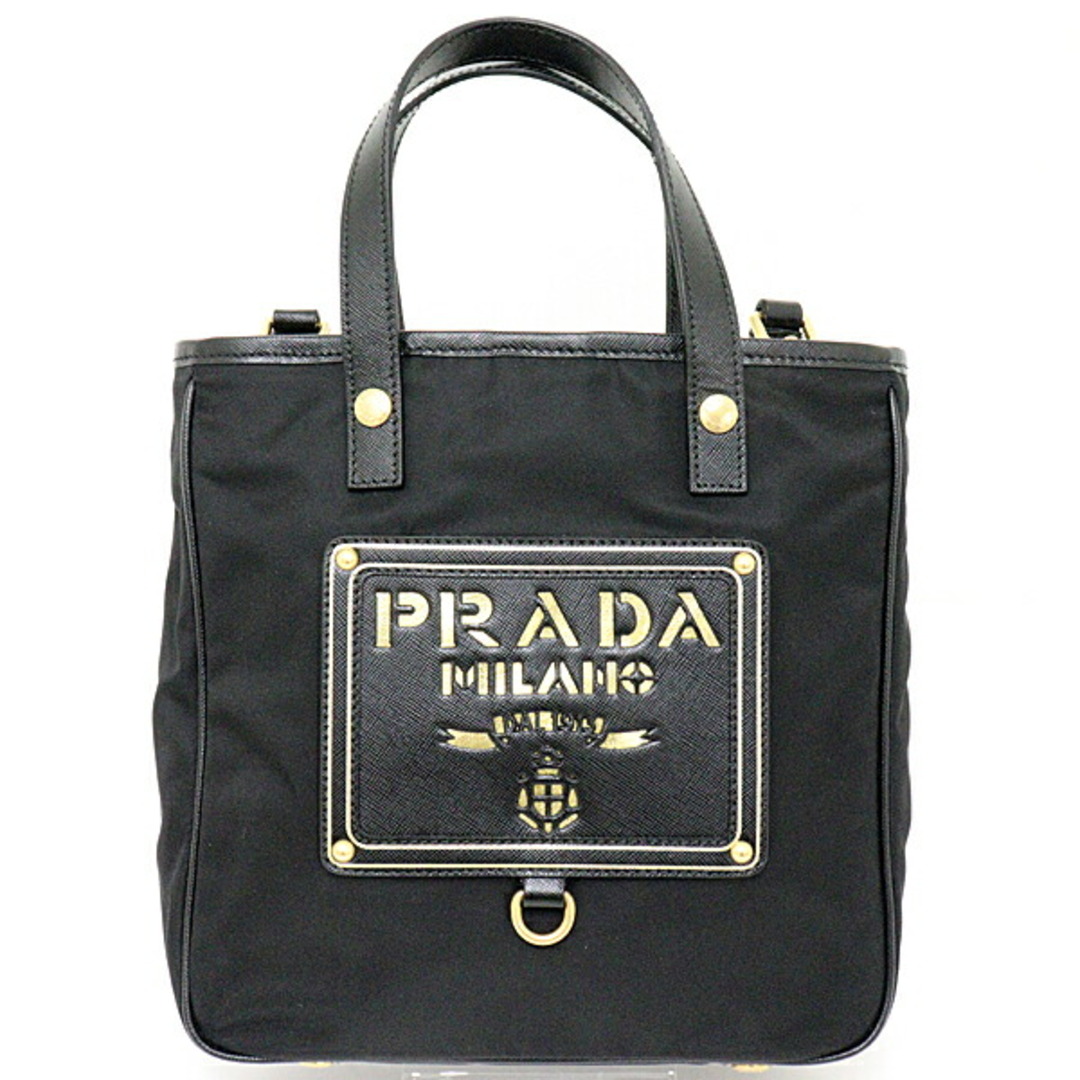 安心発送】 2WAYバッグ プラダ PRADA - PRADA ハンドバッグ ゴールド