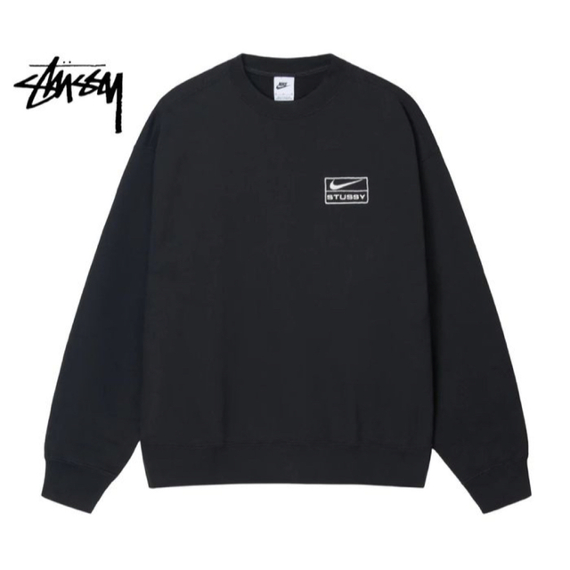 【希少】Nike x Stüssy スウェット ブラック