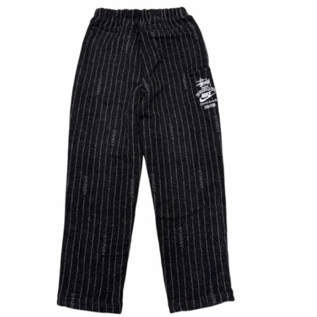 Stussy & NIKE Stripe Wool Pant 黒 XL
