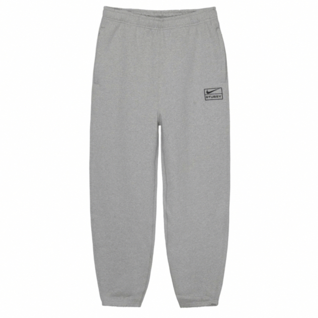 Stussy Nike fleece pants grey L 早い者勝ち 4370円引き hno-demirbas