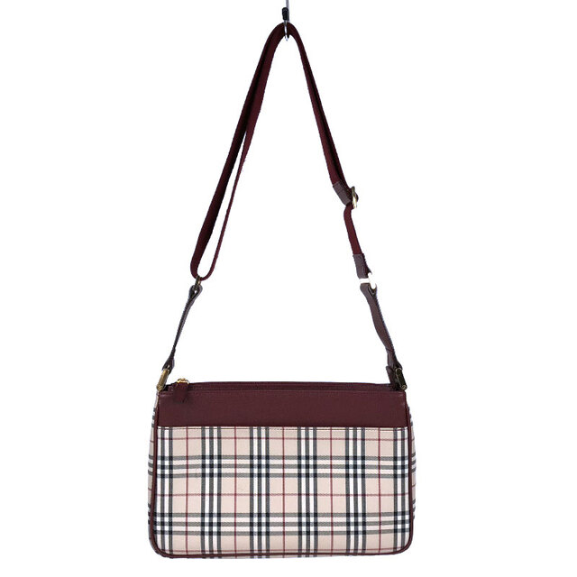 バーバリー BURBERRY ノバチェック ショルダーバッグ ショルダ【中古