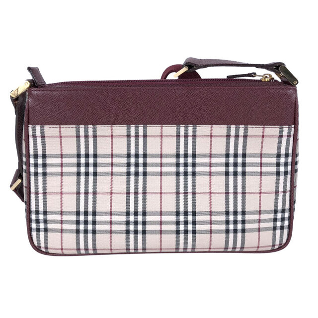 バーバリー BURBERRY ノバチェック ショルダーバッグ ショルダ【中古