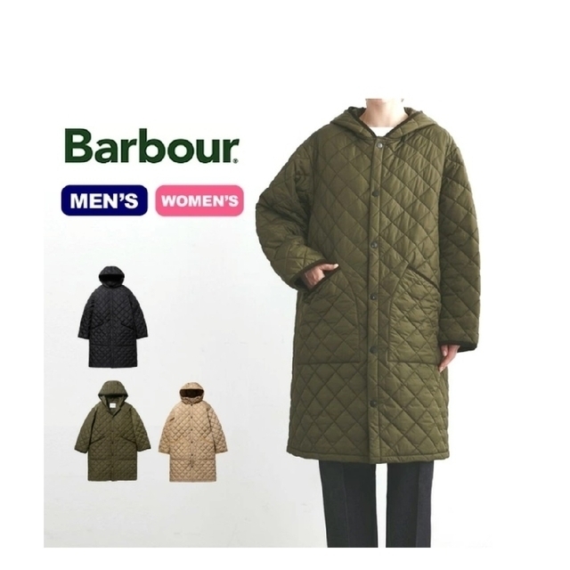 新品未使用⭐バブアー Barbour キルティングロングコート  サイズ38