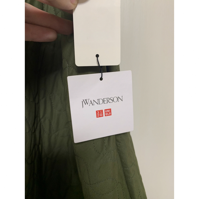 J.W.ANDERSON(ジェイダブリューアンダーソン)の【最終SALE】UNIQLO and JW Anderson キルトスカート レディースのスカート(ロングスカート)の商品写真