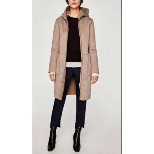 ZARA - ZARA ザラ リバーシブル ムートンコートの通販 by プロフィール