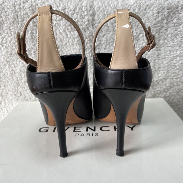 givenchy ジバンシィ アンクルストラップ ミュール サンダル 37-