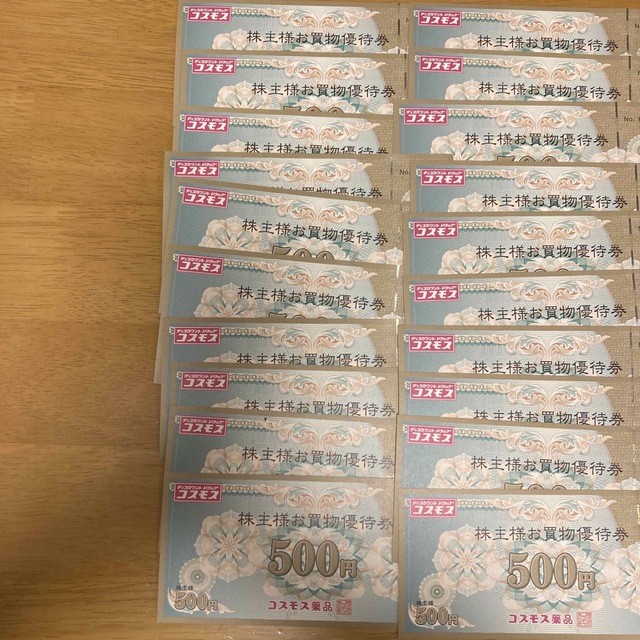 コスモス薬品株主優待券 1万円分 人気が高い 38.0%割引 www