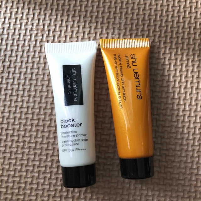 shu uemura(シュウウエムラ)の新品　シュウウエムラ  アンリミテッドブロック　ブースター　アルティム8  コスメ/美容のベースメイク/化粧品(化粧下地)の商品写真