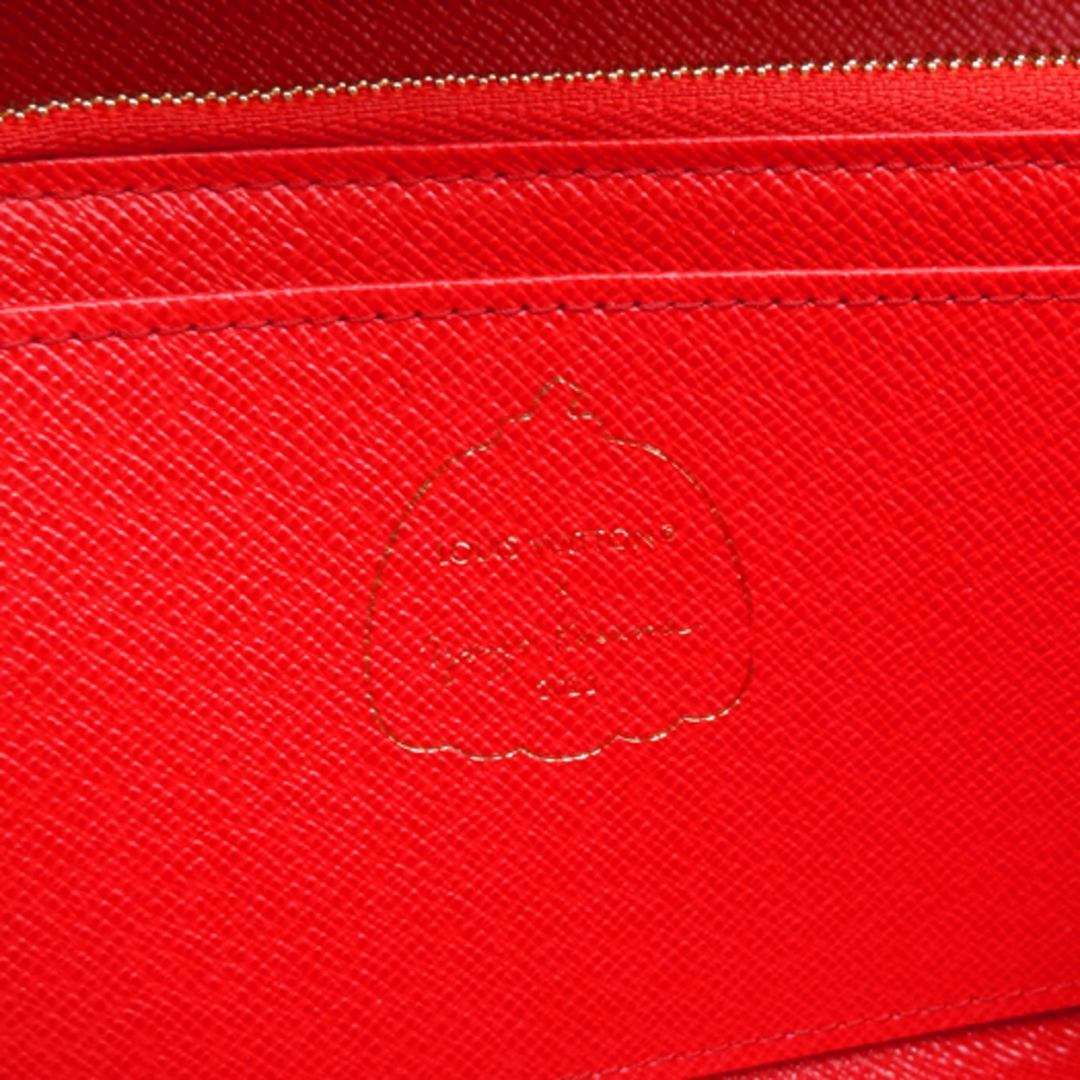 ルイヴィトン LV × YK ポルトフォイユ・サラ NM 長財布 ウォレット モノグラムキャンバス M81980 草間彌生コラボ