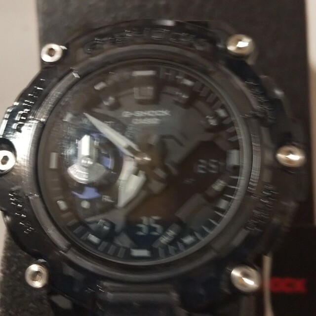 カシオ G-SHOCK GA-2200 カーボンコアガード クリアスケルトン腕時計(アナログ)