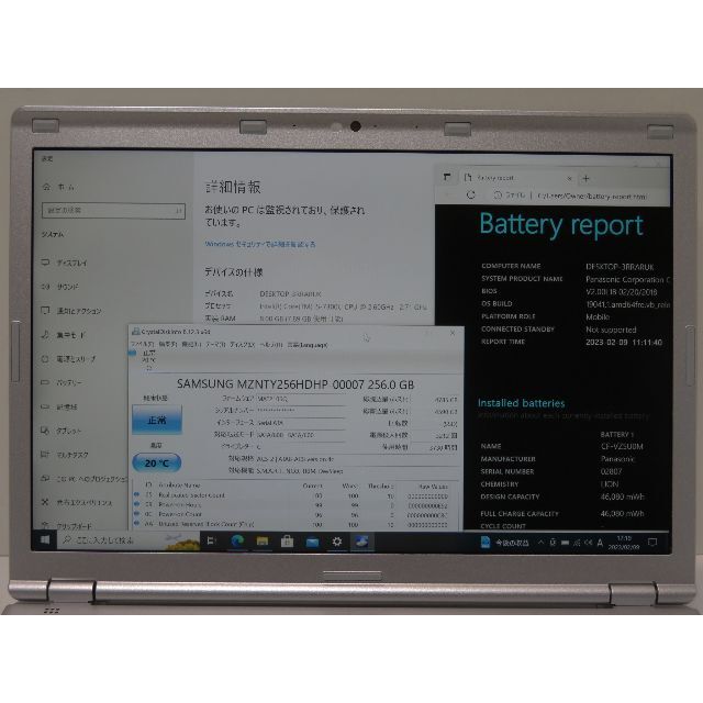 Panasonic   LTE対応 第7世代Core i5 Let's Note CF SZ6 1の通販 by