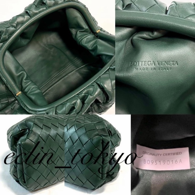 Bottega Veneta(ボッテガヴェネタ)の未使用 ボッテガヴェネタ ザ ポーチ ハンドバッグ イントレチャート E3770 レディースのバッグ(クラッチバッグ)の商品写真