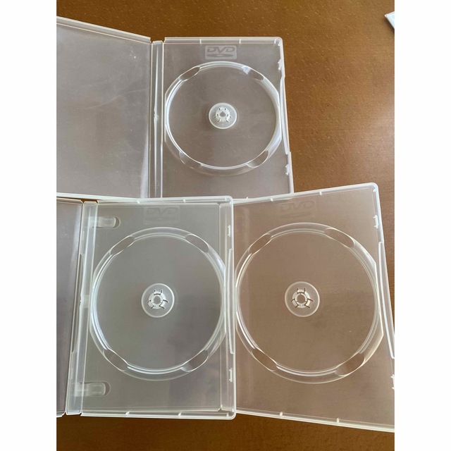CD  DVD 空トールケース　3個セット　　　　　表紙入れられます インテリア/住まい/日用品の収納家具(CD/DVD収納)の商品写真