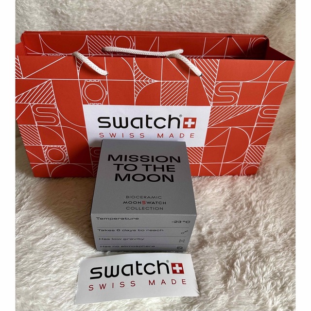 公式売れ筋 OMEGA X SWATCH MISSION TO THE MOON新品未使用 メンズ