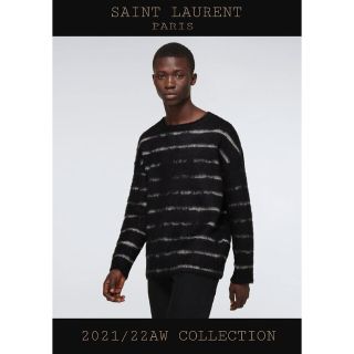 正規美品 Saint Laurent サンローランパリ フェアアイル ニット