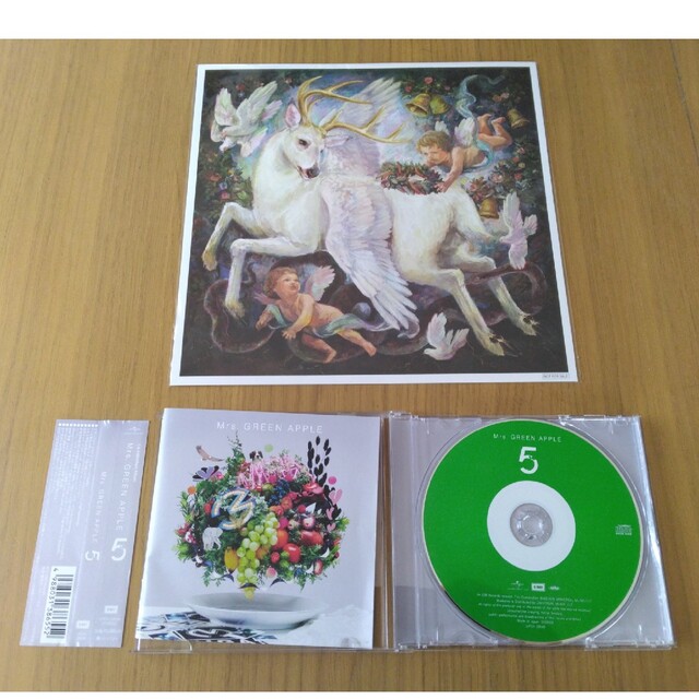 Mrs. GREEN APPLE 5CD、soranji メガジャケの通販 by はなひな Mrs. GREEN APPLE 5CD、soranji メガジャケの通販 by はなひな