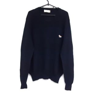 メゾンキツネ(MAISON KITSUNE')のメゾンキツネ 長袖セーター サイズL メンズ(ニット/セーター)